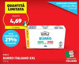 ALDI Bonlà burro italiano xxl offerta