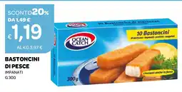 Ekom Bastoncini di pesce impanati offerta