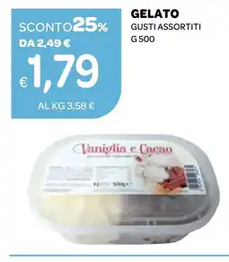 Ekom Gelato gusti assortiti offerta