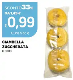 Ekom Ciambella zuccherata offerta