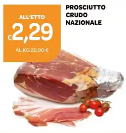 Ekom Prosciutto crudo nazionale offerta