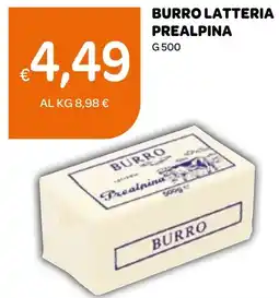 Ekom Burro latteria prealpina offerta