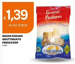 Ekom Grana padano grattugiato fresco dop offerta