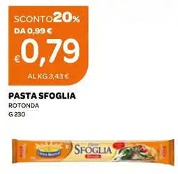 Ekom Pasta sfoglia rotonda offerta