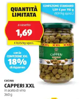 ALDI Cucina capperi xxl offerta