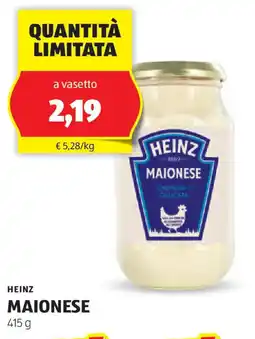 ALDI Heinz maionese offerta