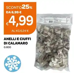 Ekom Anelli e ciuffi di calamaro offerta