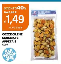 Ekom Cozze cilene sgusciate appetais offerta