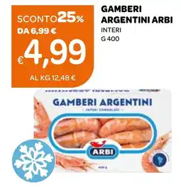 Ekom Gamberi argentini arbi interi offerta