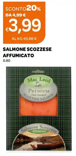 Ekom Salmone scozzese affumicato offerta