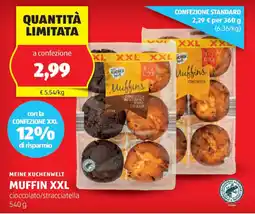 ALDI Meine kuchenwelt muffin xxl offerta
