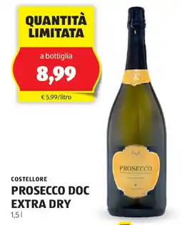 ALDI Costellore prosecco doc extra dry offerta