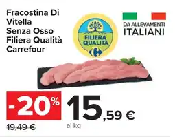 Carrefour Fracostina Di Vitella Senza Osso Filiera Qualità Carrefour offerta