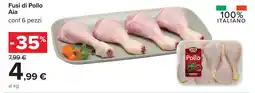 Carrefour Fusi di Pollo Aia offerta