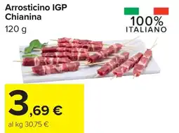 Carrefour Arrosticino IGP Chianina offerta