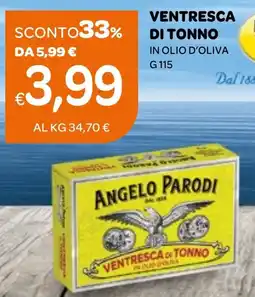 Ekom Ventresca di tonno in olio d'oliva offerta