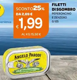 Ekom Filetti di sgombro peperoncino e zenzero offerta
