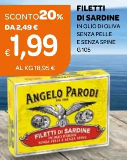 Ekom Filetti di sardine in olio di oliva senza pelle e senza spine offerta
