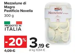 Carrefour Mezzelune di Magro Pastificio Novella offerta