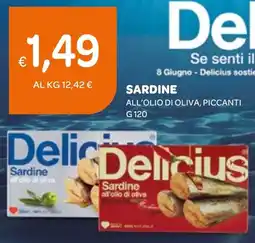 Ekom Sardine all'olio di oliva, piccanti offerta