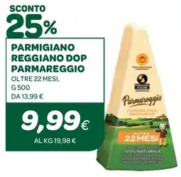 Ekom Parmigiano reggiano dop parmareggio oltre 22 mesi, offerta