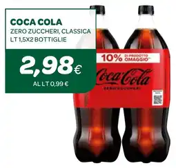 Ekom Coca cola zero zuccheri, classica bottiglie offerta