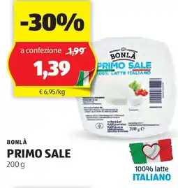 ALDI Bonlà primo sale offerta