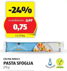 ALDI Cucina nobile pasta sfoglia offerta