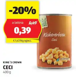 ALDI King's crown ceci offerta