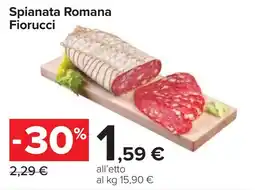 Carrefour Spianata Romana Fiorucci offerta