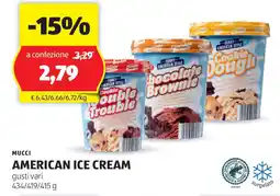 ALDI Mucci american ice cream offerta
