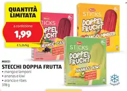 ALDI Mucci stecchi doppia frutta offerta