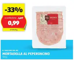 ALDI Il tagliere del re mortadella al peperoncino offerta