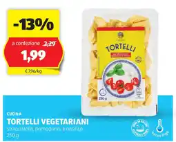 ALDI Cucina tortelli vegetariani offerta