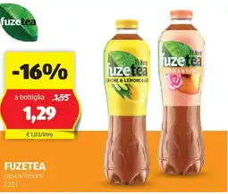 ALDI Fuzetea pesca/limone offerta