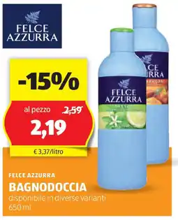 ALDI Felce azzurra bagnodoccia offerta
