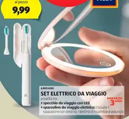 ALDI Ambiano set elettrico da viaggio offerta
