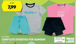 ALDI Lily & dan completo sportivo per bambini offerta
