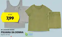 ALDI Up 2 fashion women pigiama da donna offerta