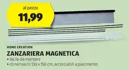 ALDI Home creation zanzariera magnetica offerta