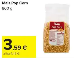 Carrefour Mais Pop Corn offerta