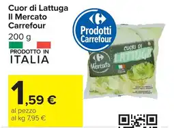Carrefour Cuor di Lattuga Il Mercato Carrefour offerta