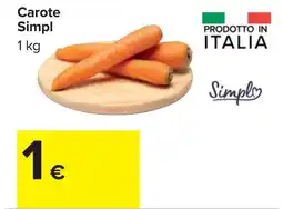 Carrefour Simpl Carote offerta