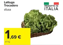 Carrefour Lattuga Trocadero offerta