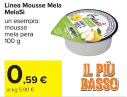 Carrefour Linea Mousse Mela MelaSì offerta