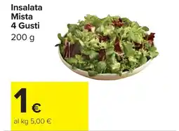 Carrefour Insalata Mista 4 Gusti offerta