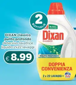 Acqua & Sapone DIXAN classico pulito profondo detersivo lavatrice liquido offerta