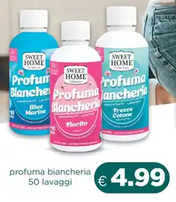Acqua & Sapone SWEET HOME profuma biancheria offerta