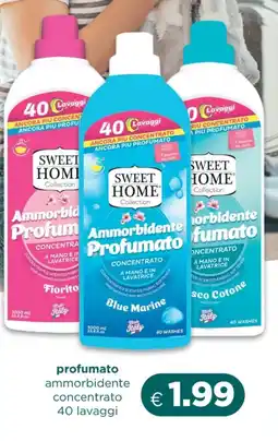 Acqua & Sapone SWEET HOME profumato ammorbidente concentrato offerta