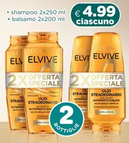 Acqua & Sapone L'ORÉAL shampoo balsamo offerta